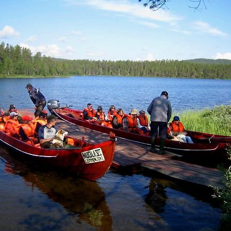 Ahkun Tupa Villa Lemmenjoki Bagian luar foto